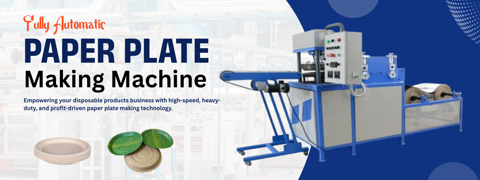 Paper Plate Making Machines in Gujarat  Dharampur